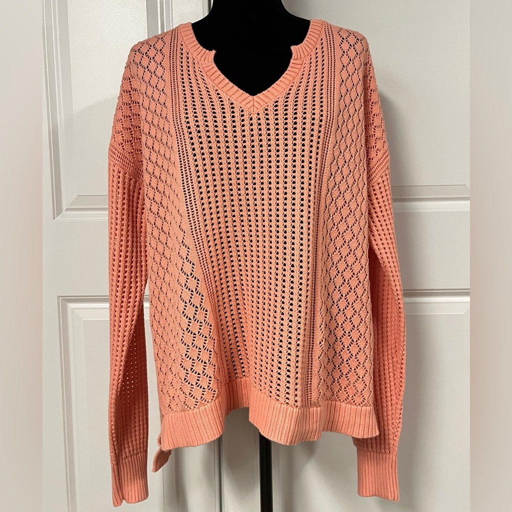 Canyon Retreat Open Knit Sweater